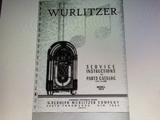 Wurlitzer model 1015 service - 1015,