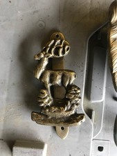 VINTAGE SMALL BRASS DEER/STAG