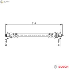 BRAKE HOSE 1 987 476 600 FOR