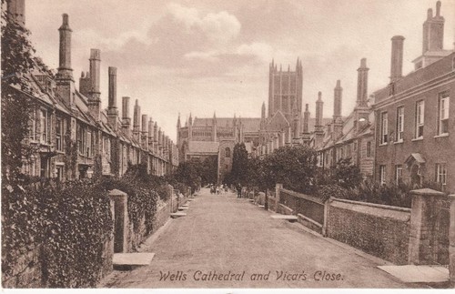 Topographical postcard wells - -,
