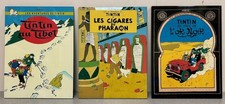 Adventures Of Tintin Set of 3 -30 x 40cm Laminated & Mounted Poster Book Covers