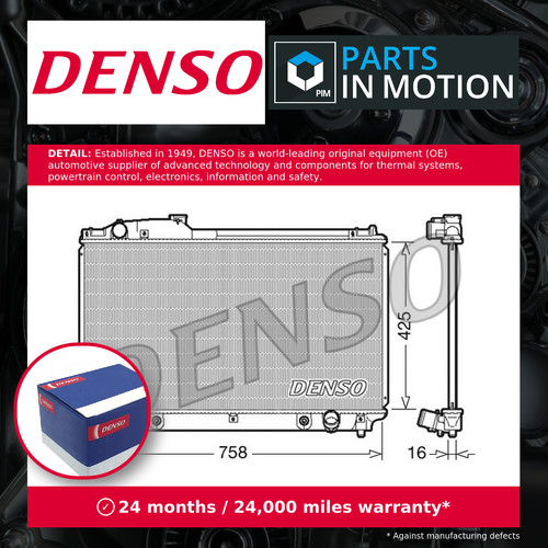 Radiator fits lexus - lexus, ls430