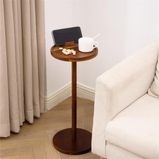 Wood Side Table Small End