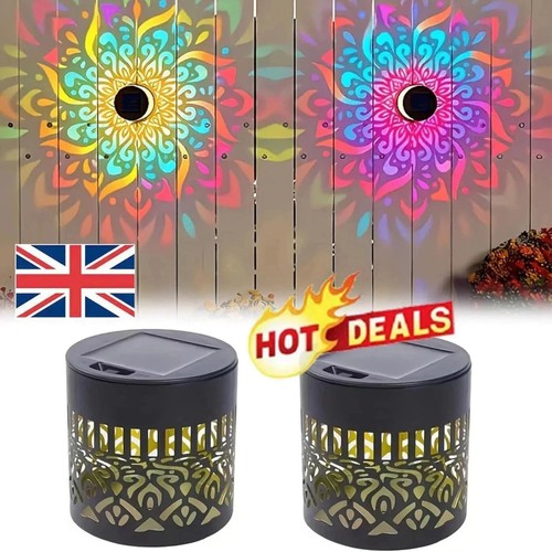 Solar mandala wall light - mandala,