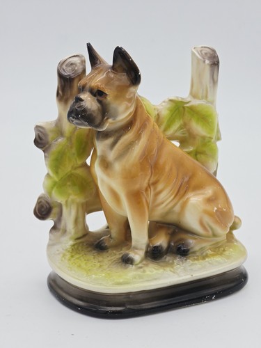 Enesco porcelain boxer - enesco,