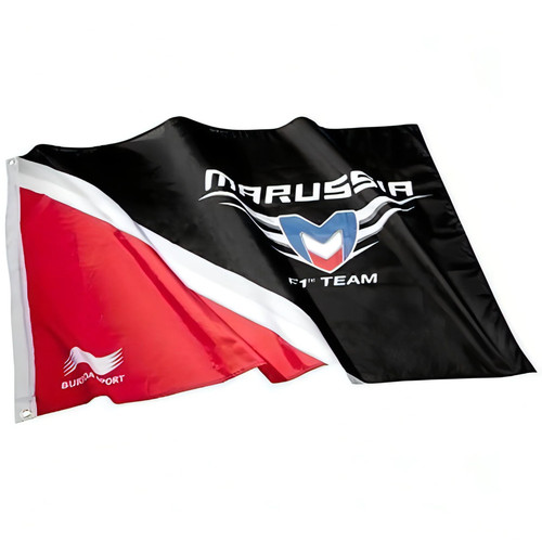 Marussia supporters flag - marussia,