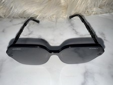 Chanel black square sunglasses