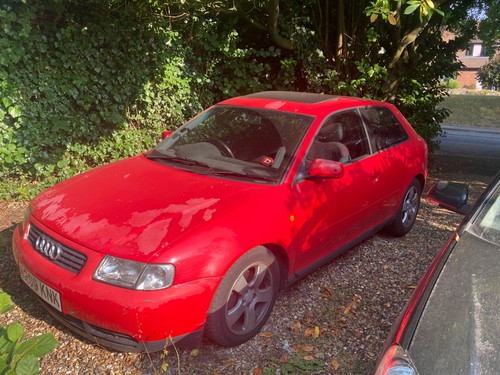 1998 audi sport red 8l - sport,