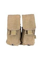 Warrior Assault systems - Double M4 Magazine Pouch - Tan #2