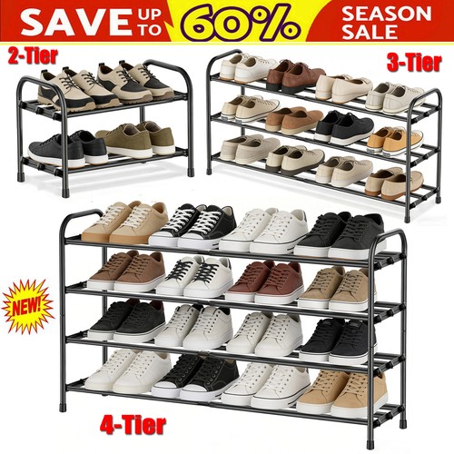 Shoe rack storage tier stand - shoe, 4