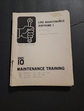 Vintage 1980s McDonnald Douglas DC-10 Maintenance Manual DOORS
