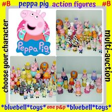 Peppa Pig Figures Huge Choice Movable Parts Multi-auction One Postage Cost _B
