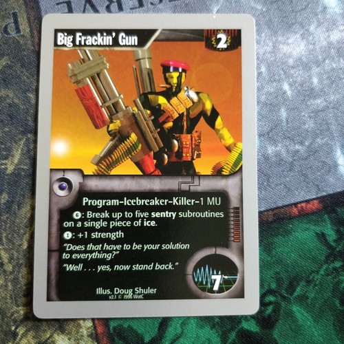 Netrunner big frackin - netrunner:,