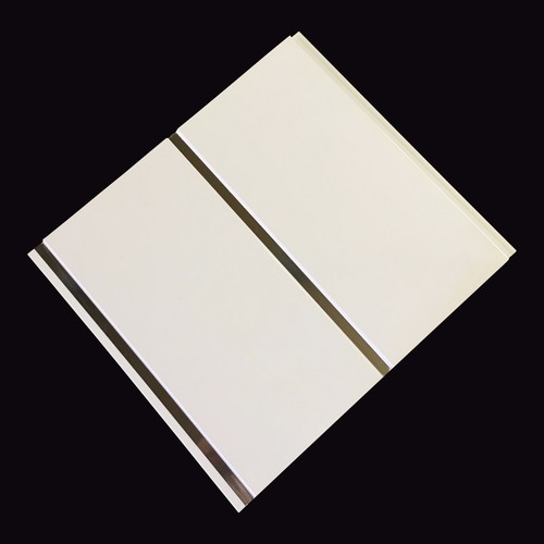 Gloss white with chrome - gloss, 8mm
