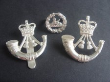 THE RIFLES REGIMENT CAP BADGES