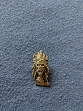 VERY RARE ORIGINAL 1980 IRON MAIDEN METAL PIN BADGE, NEVER BEEN USED
