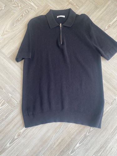 Zara mens zip - short, sleeve
