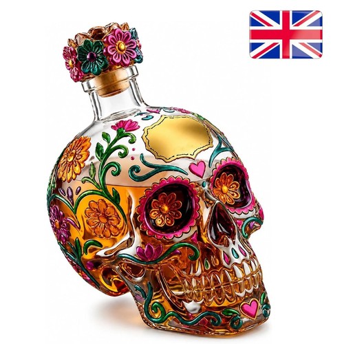 Gothic skull head - head, liquor