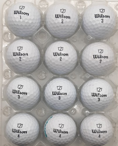 12x wilson duosoft white - duosoft, golf
