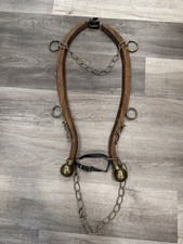 Vintage Pair Metal Horse Hames