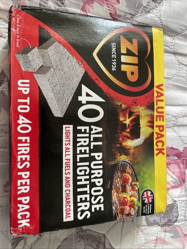 Packs zip firelighters - 6, packs*40