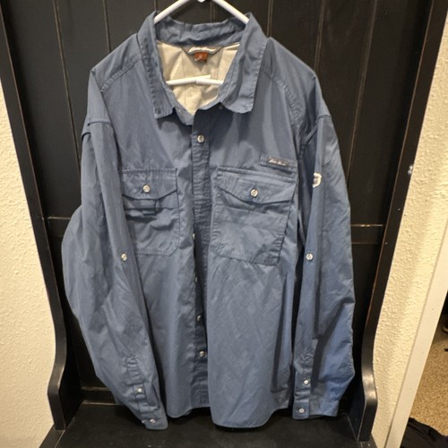 Eddie bauer men 2xl - bauer, blue
