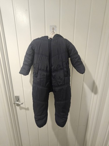 Baby boy navy blue - navy, snowsuit
