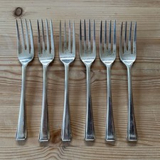 Set of 6 Vintage Silver Plated