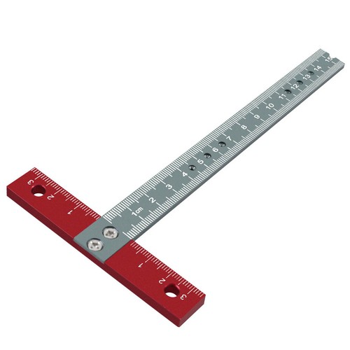 Square ruler aluminium - square,