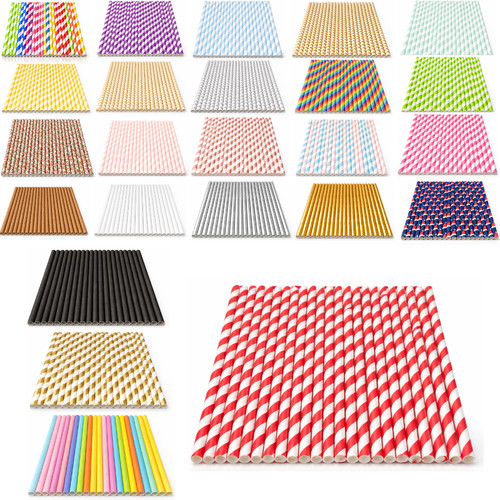 Paper straws eco - 25,