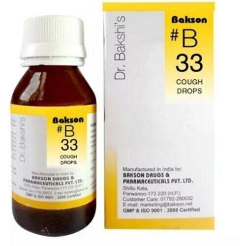 Bakson b33 drops - drops, (30ml)