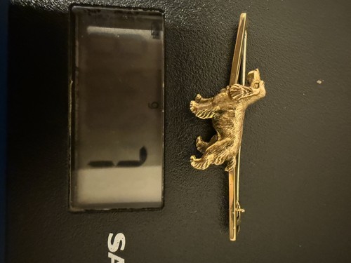 Solid gold spaniel bar - solid,