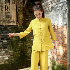 Women Tai Chi Uniforms Chinese Kung Fu Martial art Clothing Tang fu suit