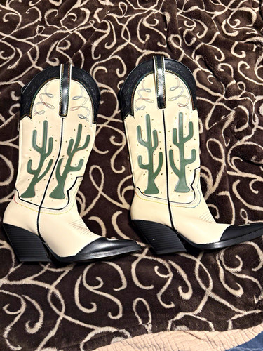 Zara white black western - zara,