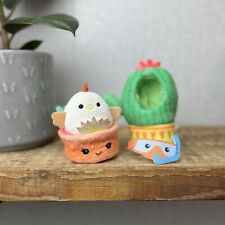 Squishmallow Squishville Play Set - Little Plant Shop - Excellent Condition 2”