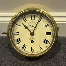 Sewill of Liverpool - Brass Eight Day Ships/Bulkhead Clock - Admiralty Clock