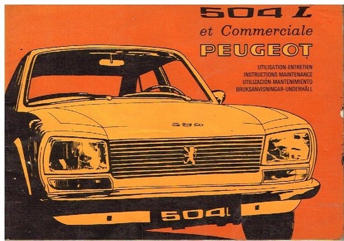 Peugeot 504 saloon estate - peugeot,