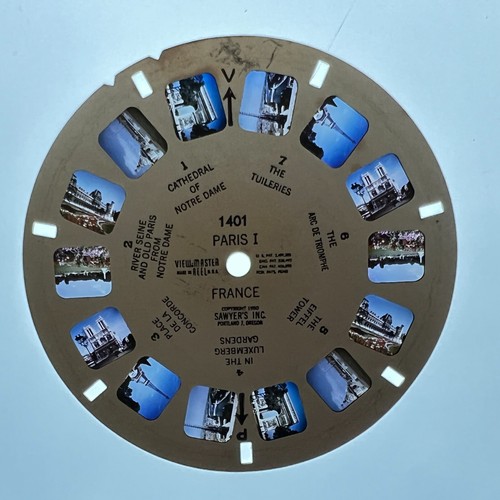 Vintage view master - vintage, reel