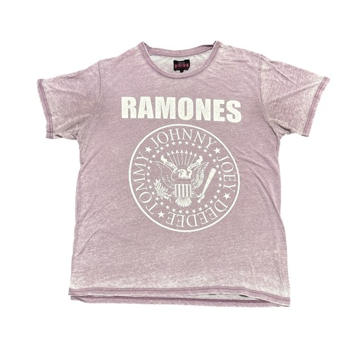 Ramones shirt pink tour - ramones,