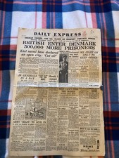 WW2 British Enter Denmark