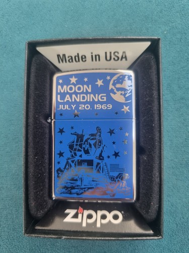 Zippo planeta moon landing - planeta,