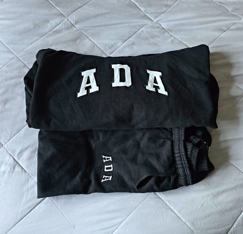 Adanola black 2pc tracksuit - adanola,