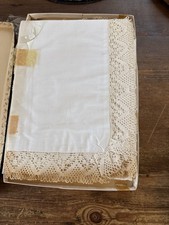 2 Vintage Lace Pillowcases –