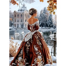 Red Dress Lady Diamond