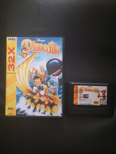 Disney pinocchio sega 32x - disney's,