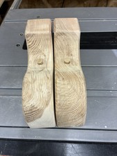 Pair solid handmade - of, oak