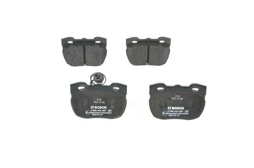 Bosch front brake pad set - front,