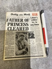 The Daily Mail Wednesday April