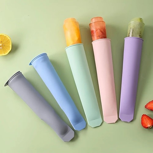 Silicone reusable popsicle - reusable,