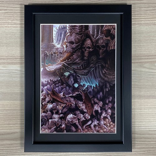 Flesh eater courts framed art - flesh-eater,